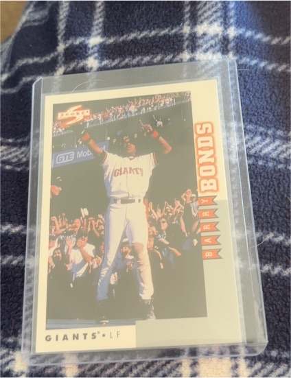 1991 Score #697 Barry Bonds — front