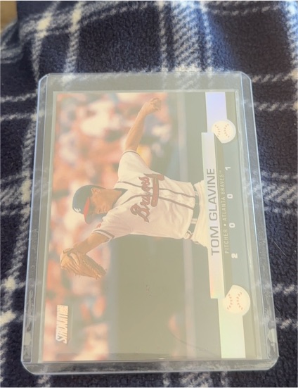 2001 Topps Stadium Club #201 Tom Glavine — front