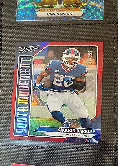 2023 Panini Prestige #YM-17 Saquon Barkley Youth Movement — front