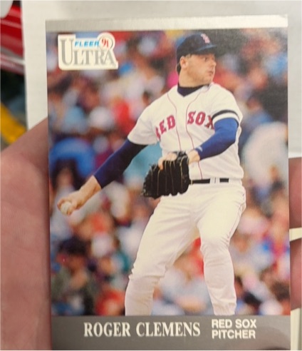 1991 Fleer Ultra #31 Roger Clemens — front
