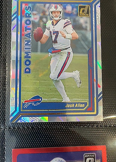 2023 Panini Donruss Dominators #D-4 Josh Allen — front