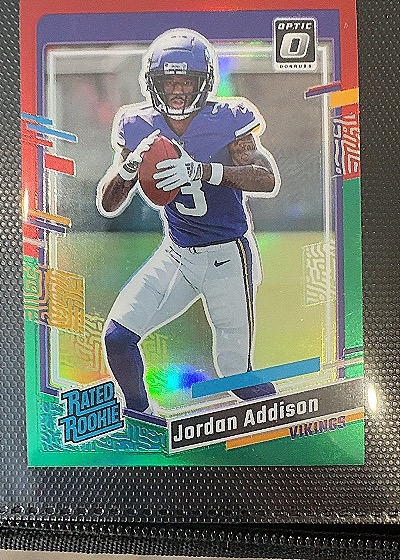 2023 Panini Donruss Optic #271 Jordan Addison — front