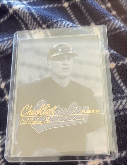 1997 Fleer #498 Cal Ripken Jr. — front