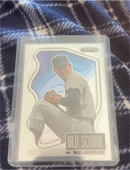 2022 Panini Prizm Old School #OS-1 Nolan Ryan — front