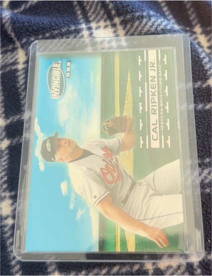 1999 Pacific Invincible #4a Cal Ripken Jr. Sandlot Heroes Fielding — front