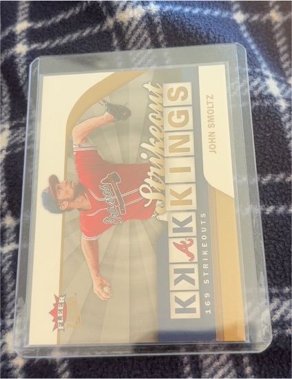 2006 Fleer Ultra Strikeout Kings #SOK10 John Smoltz — front