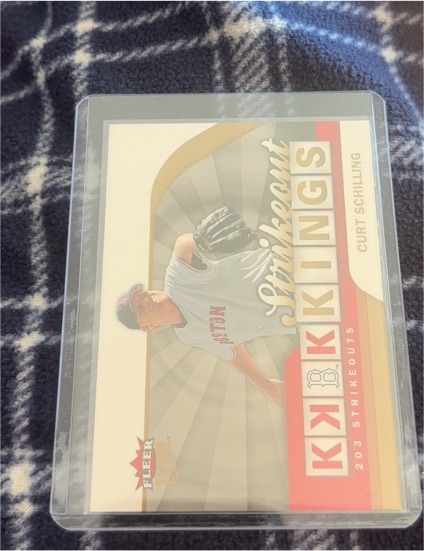 2006 Fleer Ultra Strikeout Kings #SOK5 Curt Schilling — front