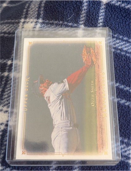 2008 Upper Deck Masterpieces #83 Ozzie Smith — front