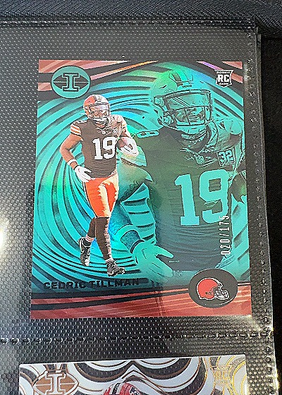 2023 Panini Illusions #25 Cedric Tillman RC — front