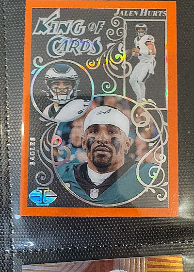2023 Panini Illusions #8 Jalen Hurts King of Cards — front