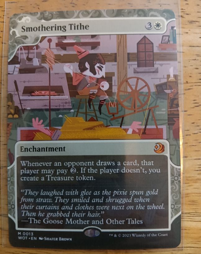 2023 Wilds of Eldraine: Enchanting Tales #013 Smothering Tithe — front