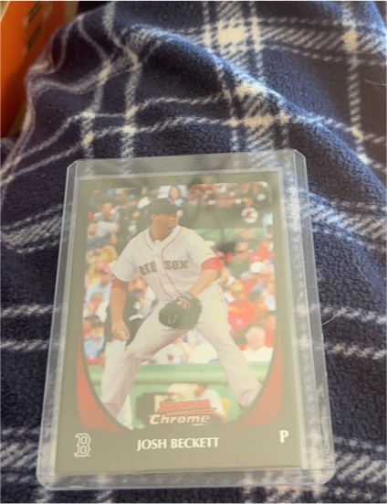2011 Bowman Chrome #78 Josh Beckett — front