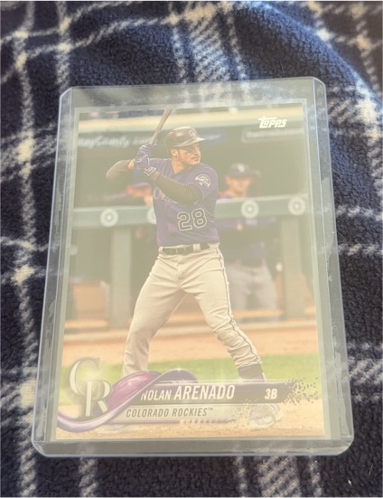 2018 Topps #28 Nolan Arenado — front