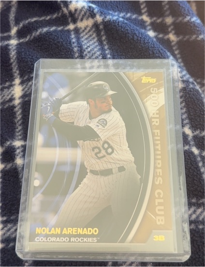 2016 Topps 500 HR Futures Club #500-8 Nolan Arenado — front