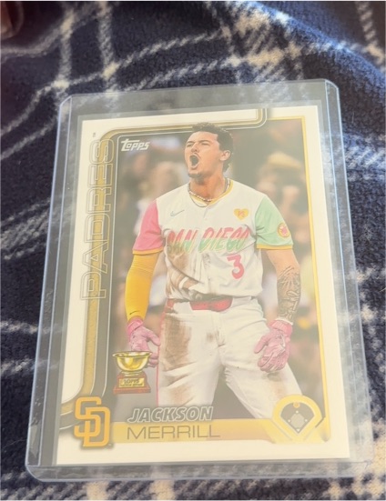 2025 Topps Series 1 #125 Jackson Merrill — front