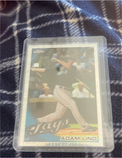 2010 Topps Chrome #59 Adam Lind — front