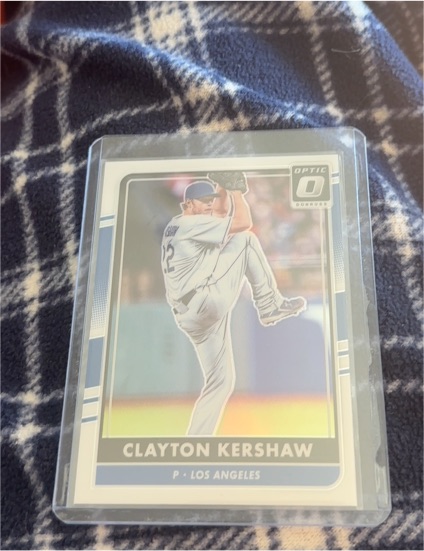 2016 Panini Donruss Optic #162 Clayton Kershaw — front
