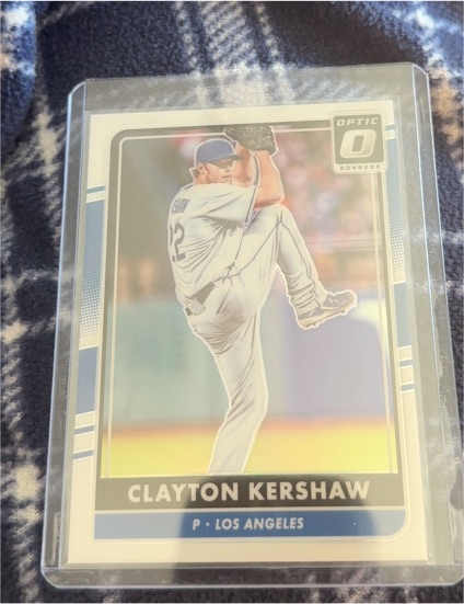 2016 Panini Donruss Optic #162 Clayton Kershaw — front