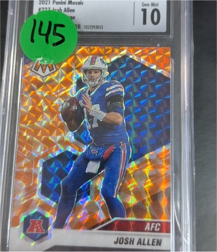 2021 Panini Mosaic #227 Josh Allen — front