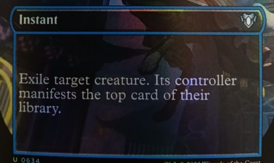 2023 Magic: The Gathering #0634 Instant — front