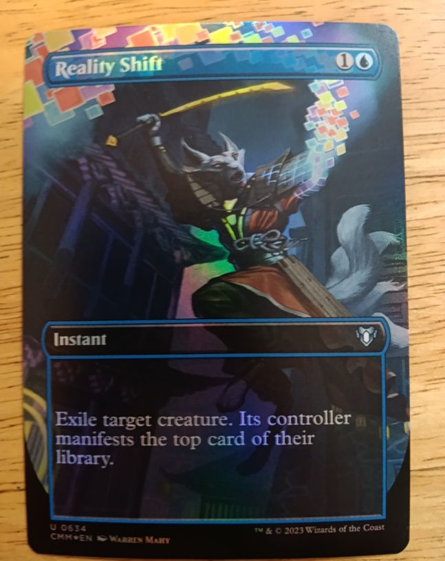 2023 Magic: The Gathering #634 Reality Shift — front