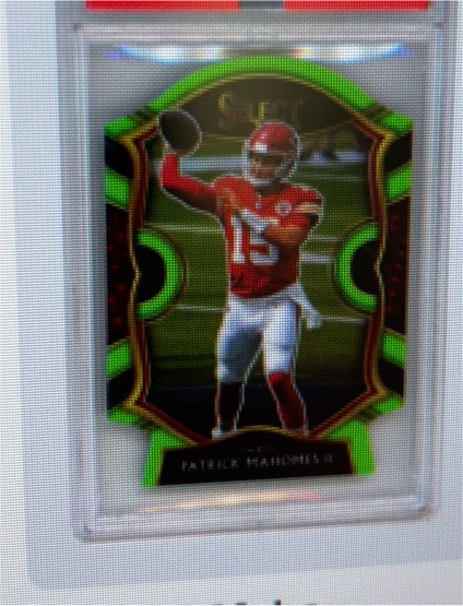 2020 Panini Select Silver Prizm #SILVER PRIZM Patrick Mahomes II — front