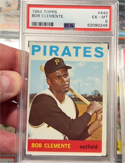 1964 Topps #440 Bob Clemente — front