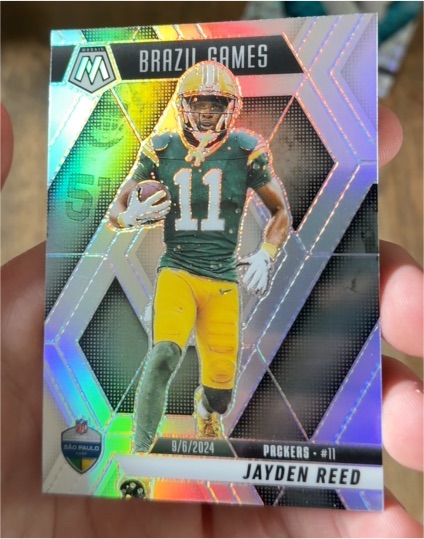 2024 Panini Mosaic Brazil Games #Jayden Reed — front