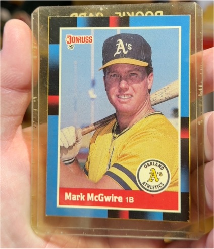 1988 Donruss #256 Mark McGwire — front