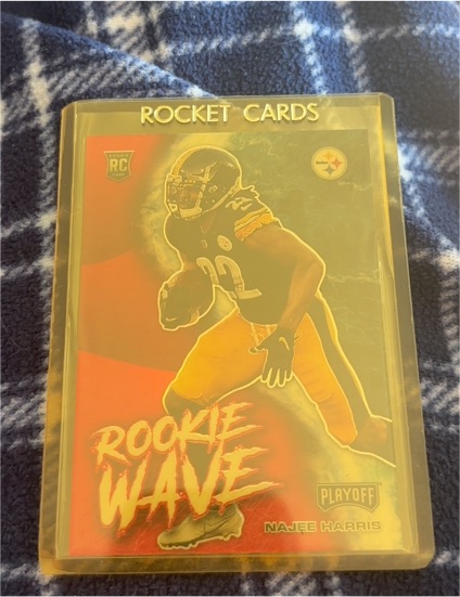 2021 Panini Playoff Rookie Wave #RW-NHA Najee Harris — front