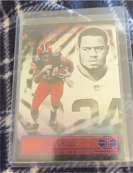 2021 Panini Illusions #43 Nick Chubb — front