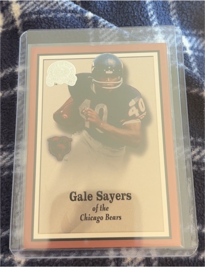 2000 Fleer Greats of the Game #64 Gale Sayers — front