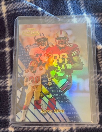 2000 Topps Gold Label Class 1 #8 Jerry Rice — front