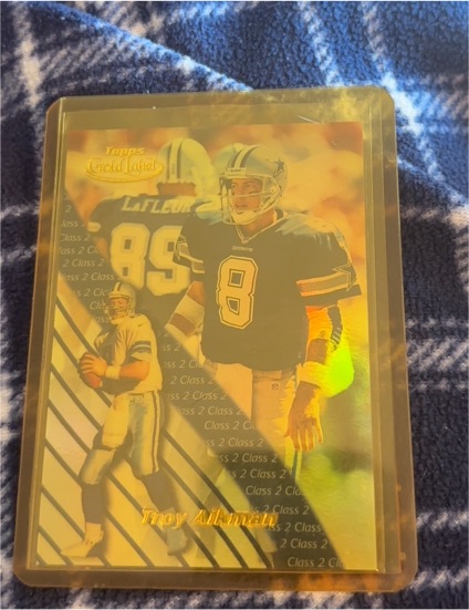 2000 Topps Gold Label Class 2 #57 Troy Aikman — front