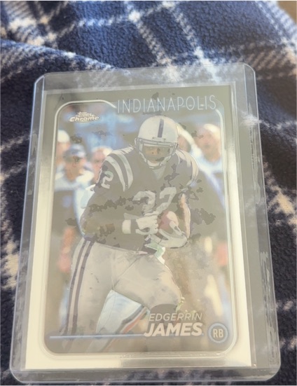 2024 Topps Chrome #INDIANAPOLIS Edgerrin James — front