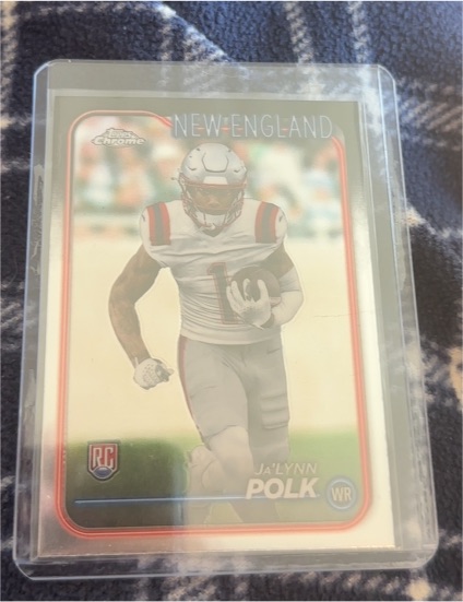 2024 Topps Chrome #220 Ja'Lynn Polk — front