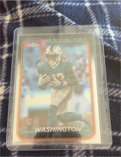 2024 Topps Chrome #254 Malik Washington — front