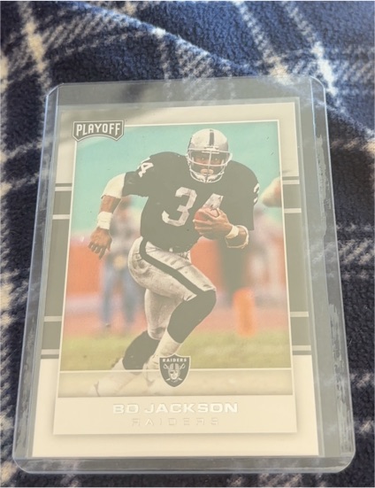 2017 Panini Playoff #185 Bo Jackson — front