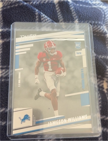 2022 Panini Prestige #307 Jameson Williams — front