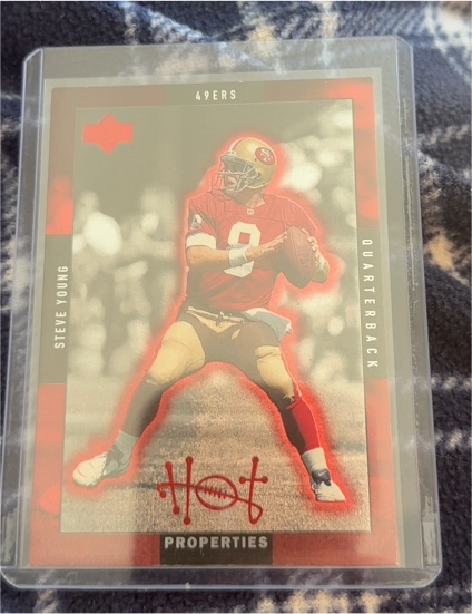1996 Upper Deck Hot Properties #HT-8 Steve Young — front