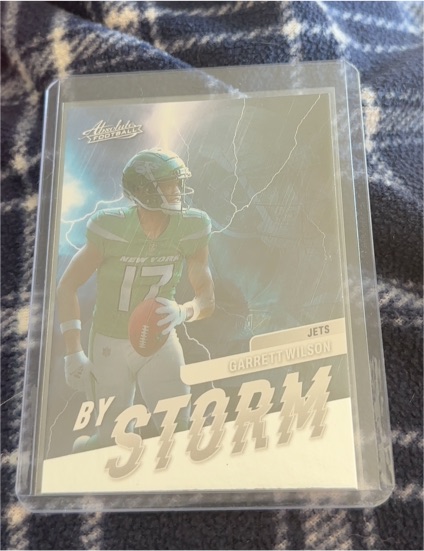2022 Panini Absolute #BST-6 Garrett Wilson By Storm — front