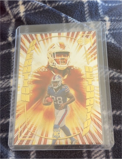 2022 Panini Illusions #OD-26 James Cook Operation Detonation RC — front