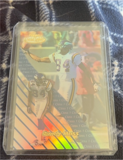 2000 Topps Gold Label #84 Randy Moss — front
