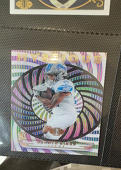 2023 Panini Illusions #M-23 Jahmyr Gibbs — front