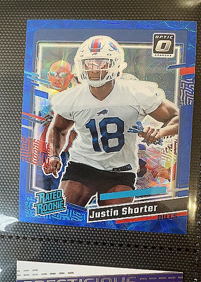 2023 Panini Donruss Optic #310 Justin Shorter — front