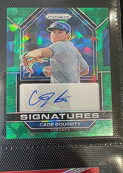 2023 Panini Prizm #SIG-CD Cade Doughty — front