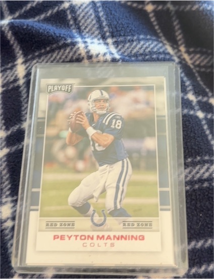 1997 Playoff Red Zone Peyton Manning — front