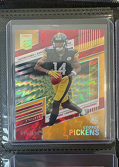 2022 Donruss Elite #125 George Pickens — front