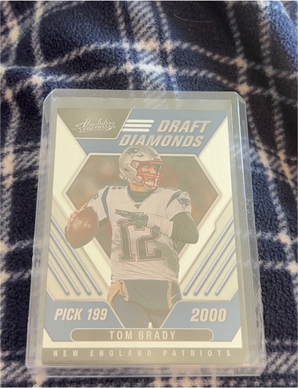 2022 Panini Absolute Draft Diamonds #DD-3 Tom Brady — front