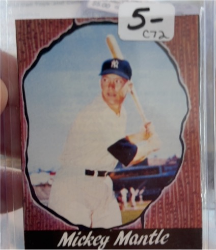 1988 Baseball Cards Magazine Repli-Cards #1 Mickey Mantle — front